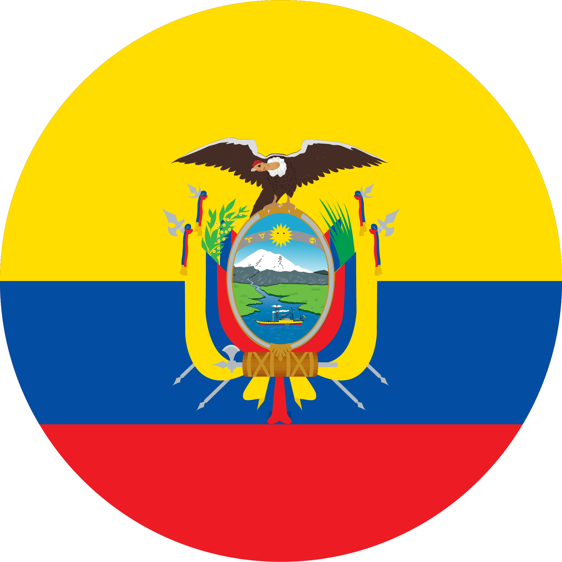 Flag of Ecuador – Colors & Coat of Arms Meaning | AllWorldFlags